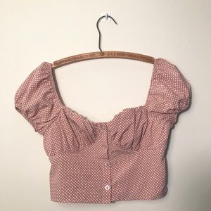 Nasty Gal Milk Maid Top